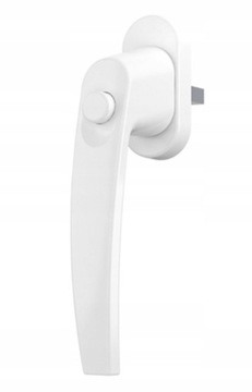 KLAMKA OKIENNA DO OKNA 40mm NA PRZYCISK Z BLOKADĄ