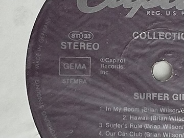 THE BEACH BOYS - SURFER GIRL - КОЛЛЕКЦИЯ - LP