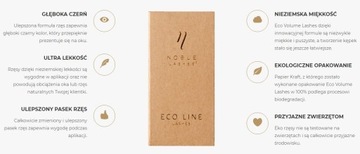 Ресницы Noblelashes Eco Volume 0.10C 9мм