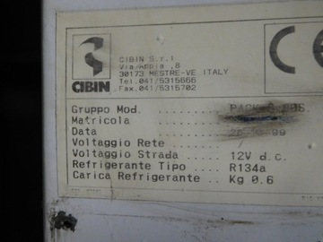 agregat chłodniczy cibin pack s80s s.80 s