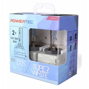 XENON D3S Powertec SuperWhite D3S DUO PTZSWD3S-DUO