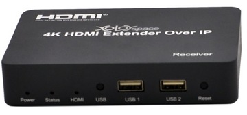 HDMI Extender 150m 4K TCP IP LAN switch router KVM