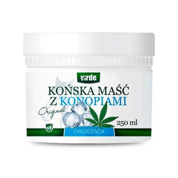 KOŃSKA MAŚĆ CHŁODZĄCA Z KONOPIAMI VIRDE 250ml