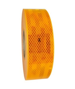 3М 983-71 ЛЕНТА СВЕТООТРАЖАЮЩАЯ КОНТУРНАЯ самоклеящаяся 55мм/1м желтая