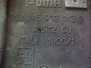 UCHYCENÍ ALTERNÁTORA AUDI SKODA VW 045903143C