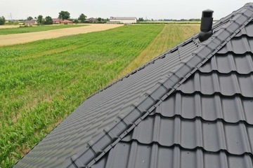 Коньковая черепица GS LUX X-matt для листового металла Venecja Budmat