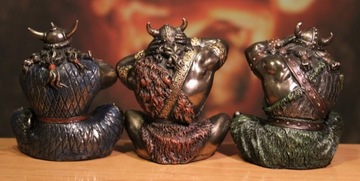 ВИКИНГ ВИКИНГИ ФИГУРКА НЕ ГОВОРИТ, НЕ СЛЫШИТ, НЕ ВИДИТ