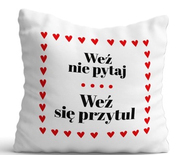 Poduszka Prezent na Walentynki DWUSTRONNA