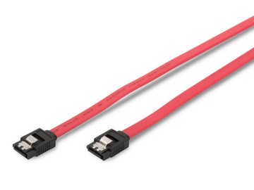 Markowy kabel SATA III 6 Gbit/s - 50 cm, zaciski