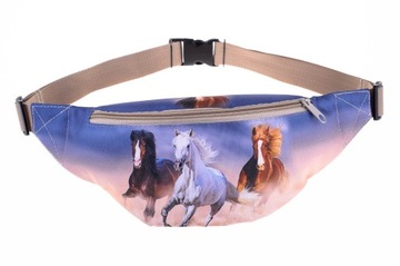 Детская поясная сумка Horses at Gallop Venice модная PL