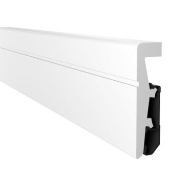 Listwa biała Arbiton Vega P0811 - 20x80x2400 mm