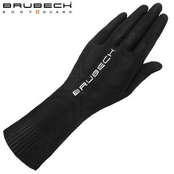 Перчатки Brubeck для бега Шерсть MERINO L/XL