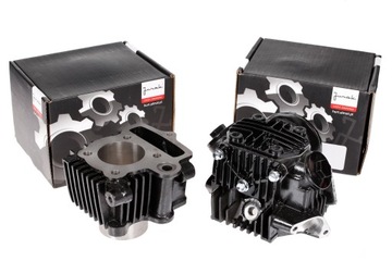 Cylinder Głowica Hi-End 80ccm motorower Barton kpl