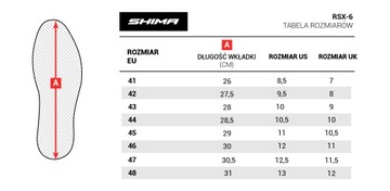 Мотоциклетные ботинки SHIMA RSX-6 BLACK БЕСПЛАТНО