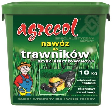Nawóz do Trawników Szybki Efekt Dywanowy AGRECOL 10kg