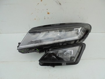 REFLEKTOR LEWY SKODA KODIAQ FULL LED KOMPLETNA