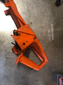 Zbiornik paliwa uchwyt rękojeść Husqvarna k 960