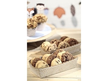 КОРОБКИ ДЛЯ СЛАДОСТЕЙ, ПЕЧЕНЬЯ - 6ШТ -7991