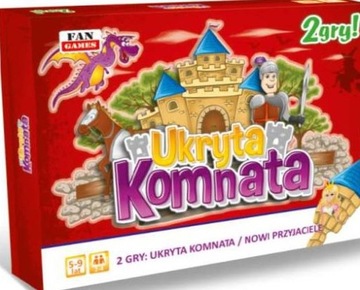 Gra Ukryta Komnata 2 gry planszowe dla dzieci nowa