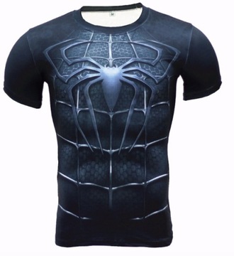 Koszulka Termoaktywna VENOM SPIDERMAN SIŁOWNIA XL