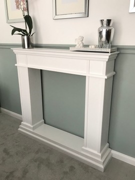 Деревянный каминный портал, имитация камина, экологически чистый кожух/платформа Hamptons