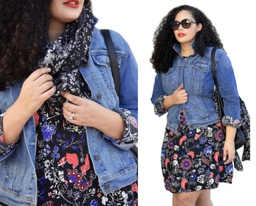 KURTKA JEANSOWA KATANA PLUS SIZE