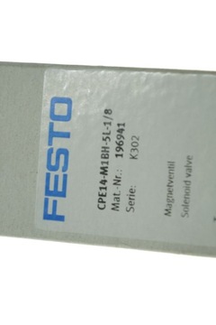 Электромагнитный клапан FESTO CPE14-M1BH-5L-1/8 196941