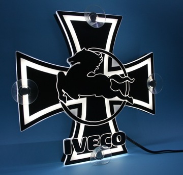 Световой крестовый знак 434_Wiking LOGO TIR