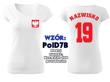 Женская футболка POLISH FAN L. NATIONAL NATIONAL