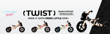 БАЛАНСОВЫЙ ВЕЛОСИПЕД ДЕРЕВЯННЫЙ ВЕЛОСИПЕД 2в1 TWIST SUN BABY CLASSIC E02.002.1.1