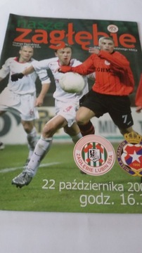 program ZAGŁĘBIE Lubin - WISŁA Kraków 22.10.2006
