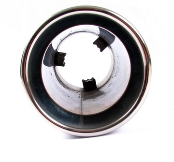 Насадка глушителя Хромированная нержавеющая сталь 018