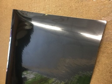 ШПОН ГЛЯНЦЕВАЯ ПЛЕНКА ХРОМ ЗЕРКАЛО ГРАФИТ HQ 152см