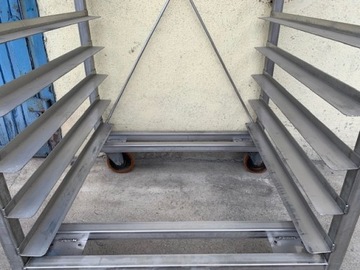 MIWE HEUFT DAUB Тележка для тостов 84/96/174см 11 половин