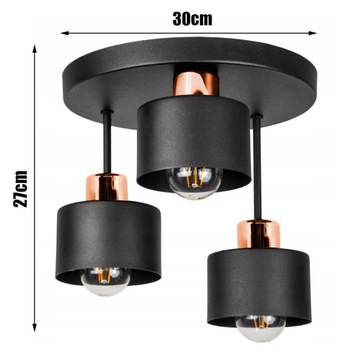 ПОТОЛОЧНЫЙ СВЕТИЛЬНИК, СВЕТОДИОДНАЯ ЛЮСТРА LOFT EDISON