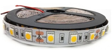 СВЕТОДИОДНАЯ ЛЕНТА 5050 60LED 1M IP20 ТЕПЛЫЙ БЕЛЫЙ 14,4ВТ