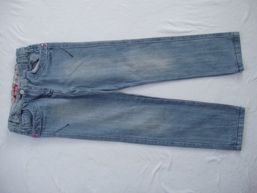QADRI FOGLIO spodnie jeansy r 140