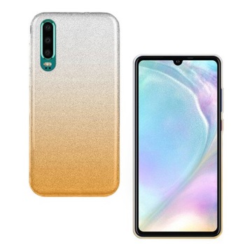 SILIKONOWE ETUI 3w1 GLITTER BROKAT Huawei P20 PRO