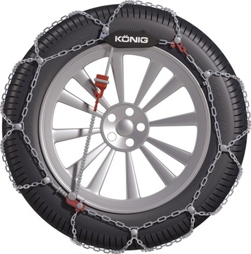 ŁAŃCUCHY ŚNIEGOWE KONIG CG-9 255/30R19 NAPINACZ