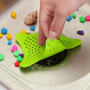 СИЛИКОНОВЫЙ ФИЛЬТ ДЛЯ ВАНН, ДУША, РАКОВИНЫ, РАКОВИНЫ