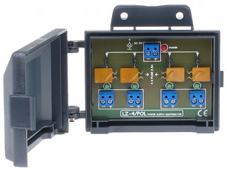 ŁĄCZÓWKA ZASILANIA MONITORING ZASILANIE KAMER LZ-4