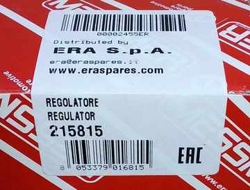 REGULÁTOR NAPÍNÁK ERA 215815