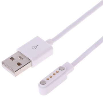 KABEL USB ZASILAJĄCY PRZEWÓD ŁADUJĄCY ŁADOWARKA SMARTWATCH'A BEMI Fun