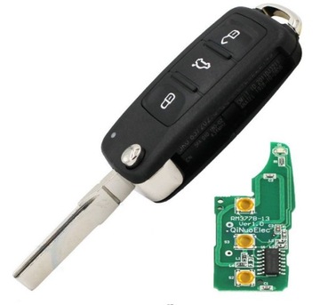 KLUCZYK PILOT VW CADDY POLO GOLF UP 5K0837202AD