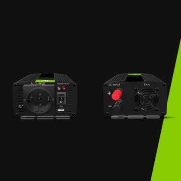 Green Cell INV16 Преобразователь 12 В в 230 В, 500 Вт