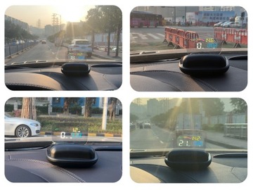 Светодиодный ЖК-дисплей HUD-ПРОЕКТОР OBD2 GPS C800