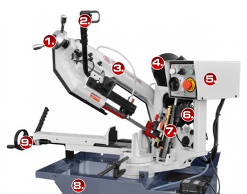 ЛЕНТОЧНАЯ ПИЛА METCOR BS170G НАБОР METCOR BS170G XXL