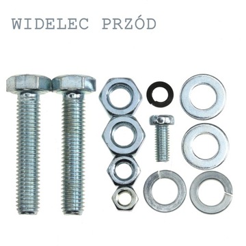 ŚRUBY OCYNK ROMET KOMAR 2320 SZTYWNIAK KOMPLET