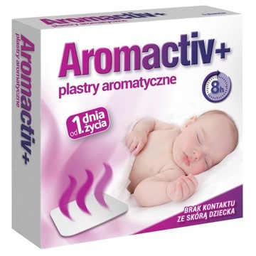 AROMACTIV plastry z olejkami eterycznymi 5 szt