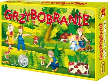 GRZYBOBRANIE rodzinna gra planszowa adamigo